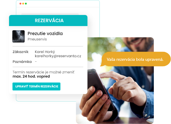 Zmeny termínov nechajte na systéme